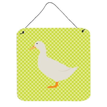 MICASA American Pekin Duck Green Wall or Door Hanging Prints6 x 6 in. MI228511